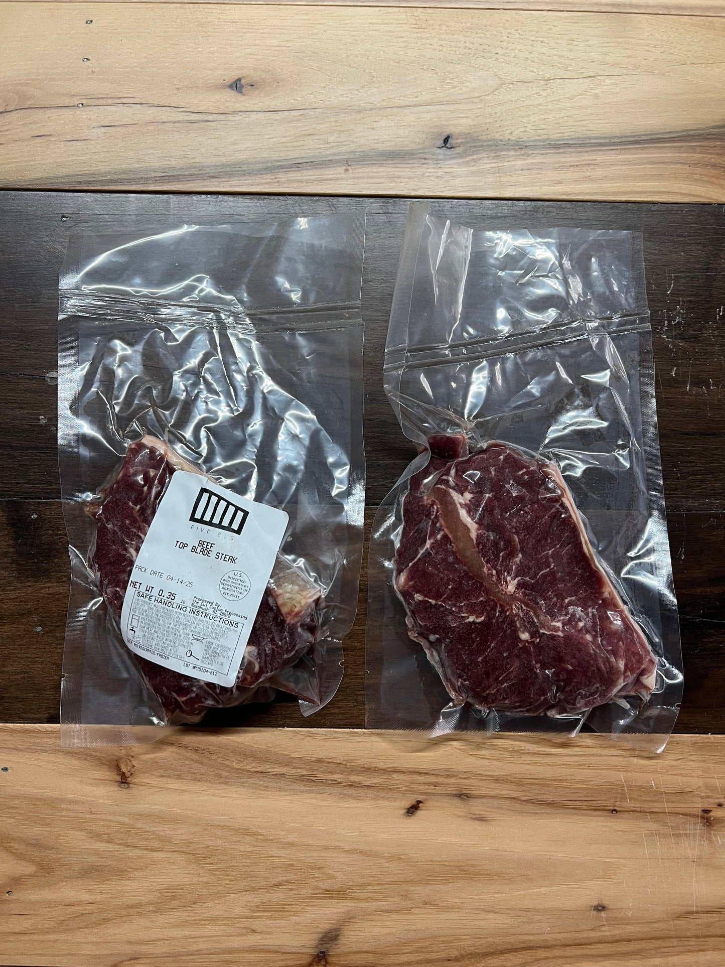 Top Blade Steak (Beefalo) $23.00/Lb.
