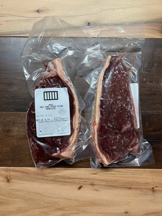 New York Strip Boneless (Beefalo) $30.00/Lb.
