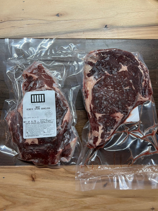 Ribeye Steak Boneless (Beefalo) $30.00/Lb.